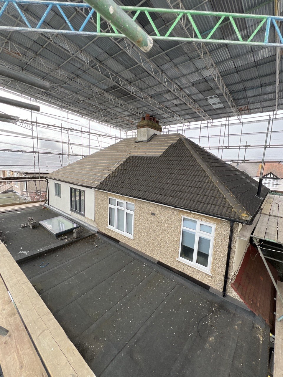 Roof building by Realm Carpentry