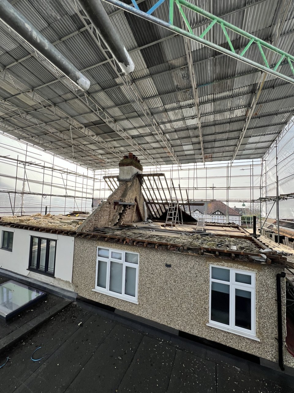 Roof building by Realm Carpentry